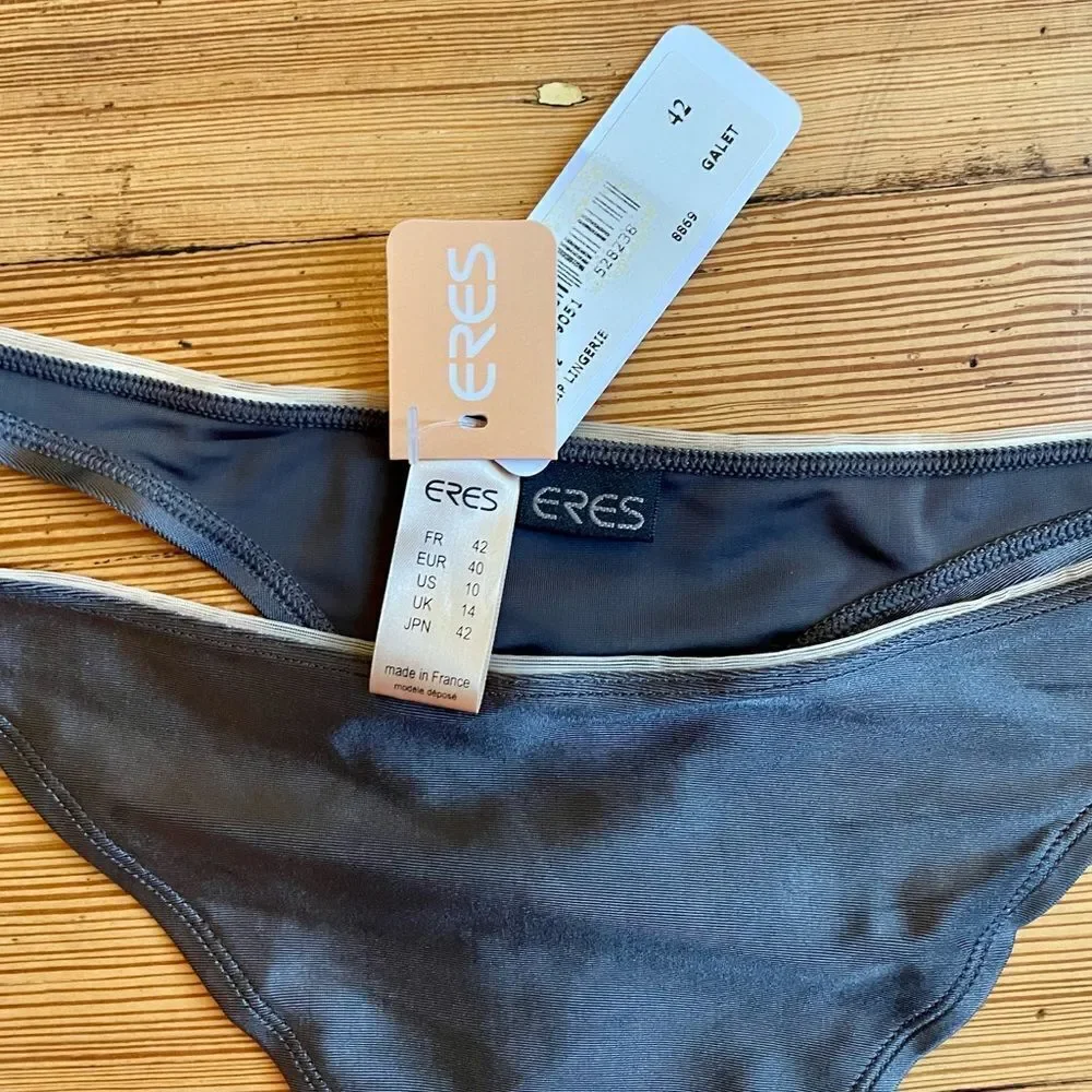 ERES Stella stretch jersey thong. Size 42. NWT.